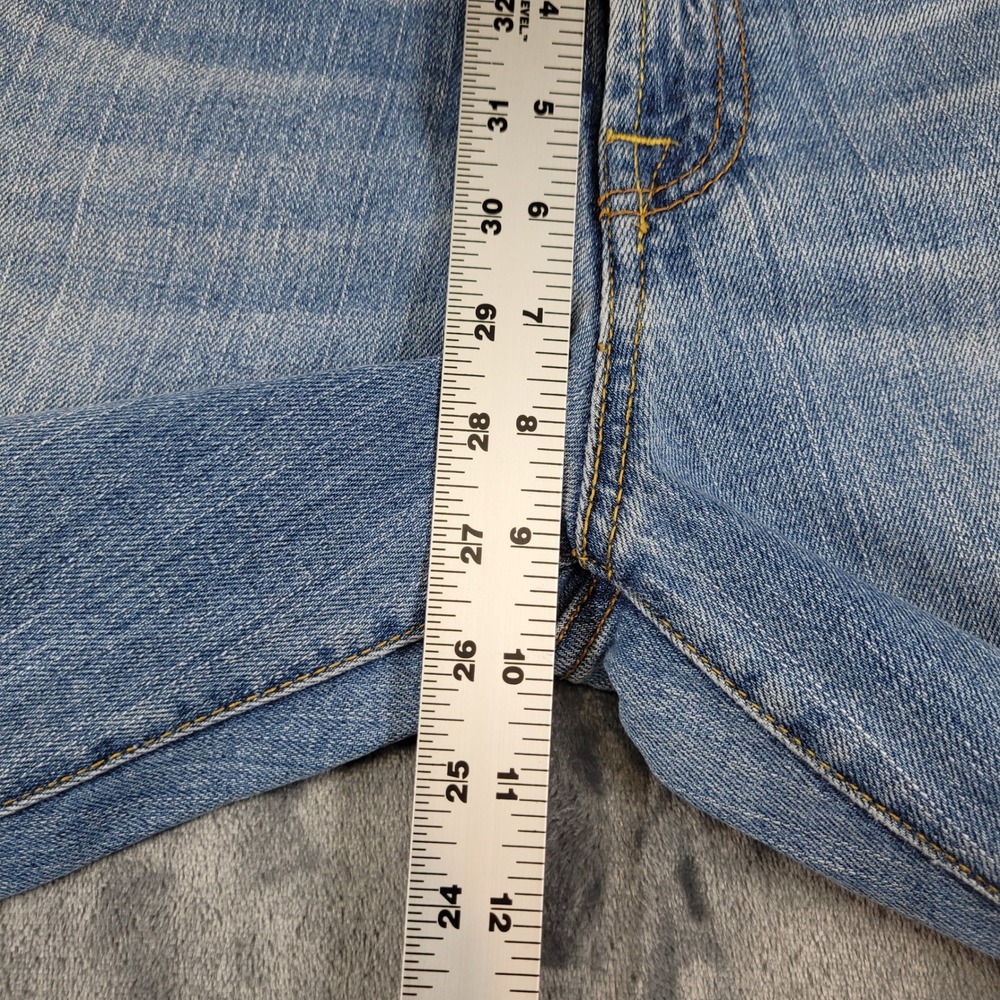 Lucky Brand Sweet N Low Jeans Womens 31 Light Wash Distressed Bootcut ZILQ061 - Picture 6 of 9